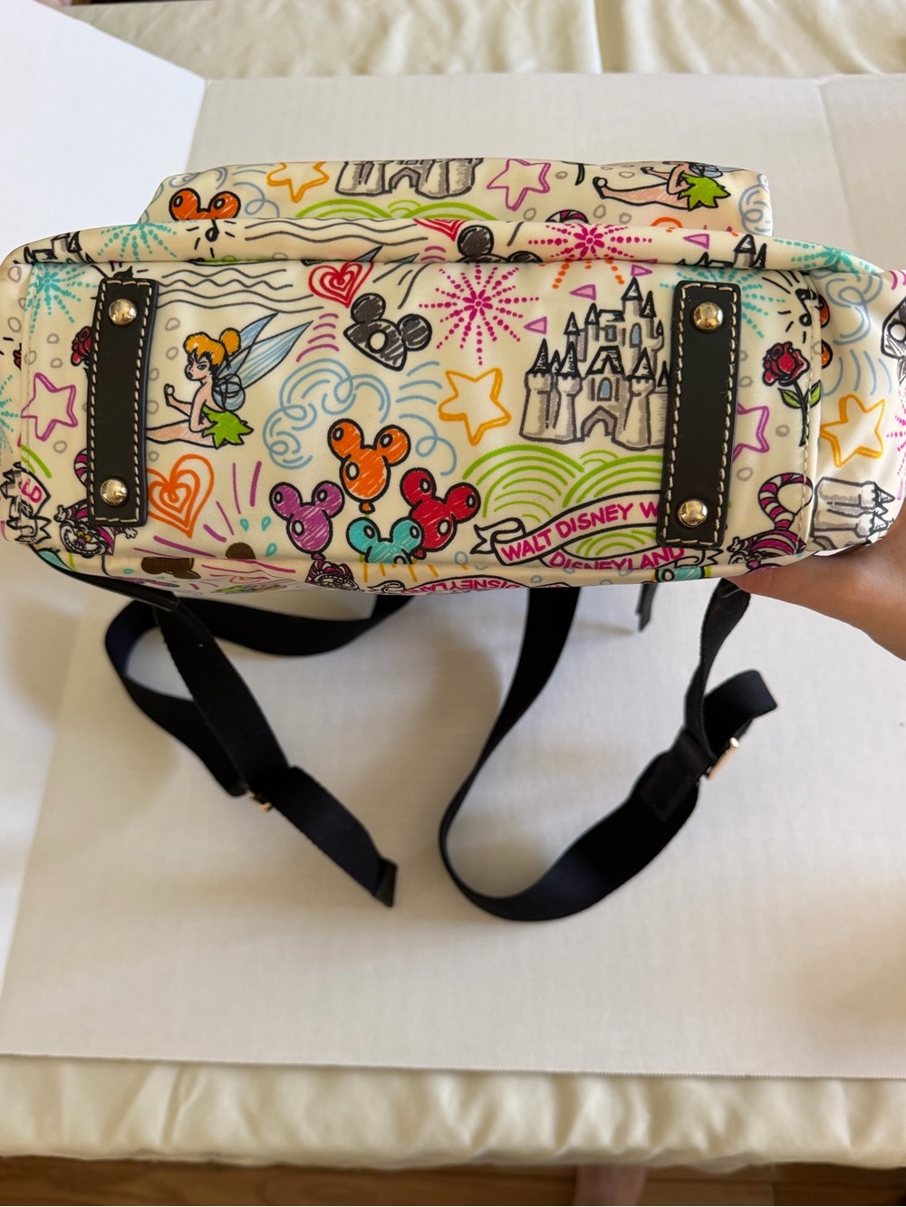 Dooney & Bourke Disney Sketch Print Backpack - Picture 9 of 11